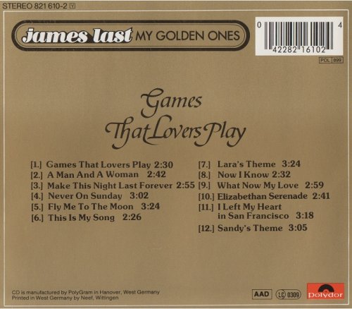 James Last - Games That Lovers Play (1967) [1987]