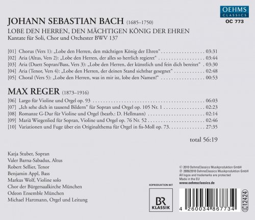 Munich Burgersaal Church Choir & Munich Odeon Ensemble - 400 Jahre Marianische Männerkongregation - Festmusik in der Bürgersaalkirche München (2010)