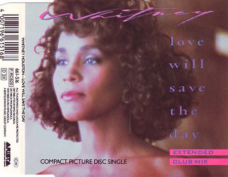 Whitney Houston - Love Will Save The Day (CDS) (1988)