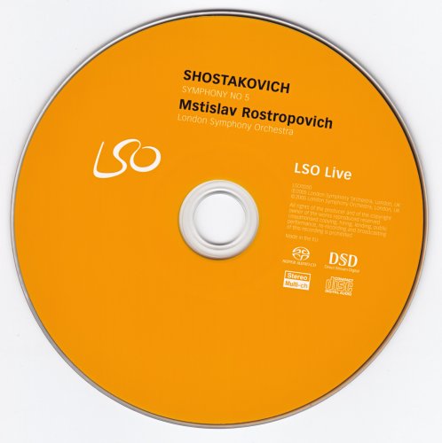 Mstislav Rostropovich, London Symphony Orchestra - Shostakovich: Symphony No. 5 (2005) [SACD]