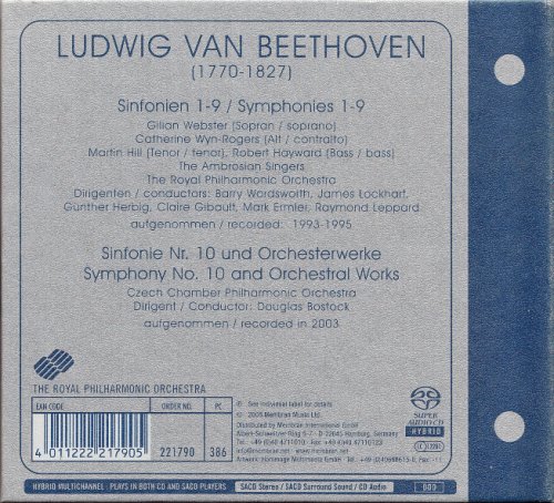 The Royal Philharmonic Orchestra - Beethoven: The Symphonies (Box Set) (2005) [SACD]