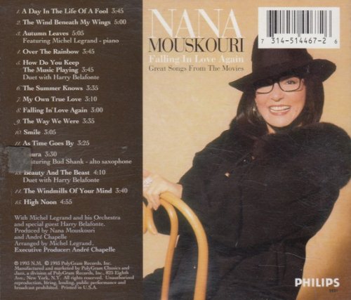 Nana Mouskouri – Falling In Love Again: Great Songs From The Movies (1993)