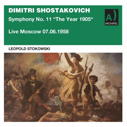 USSR TV and Radio Large Symphony Orchestra - Shostakovich- Symphony No. 11 in G Minor, Op. 103 -The Year 1905- (Live) (2021) Hi-Res