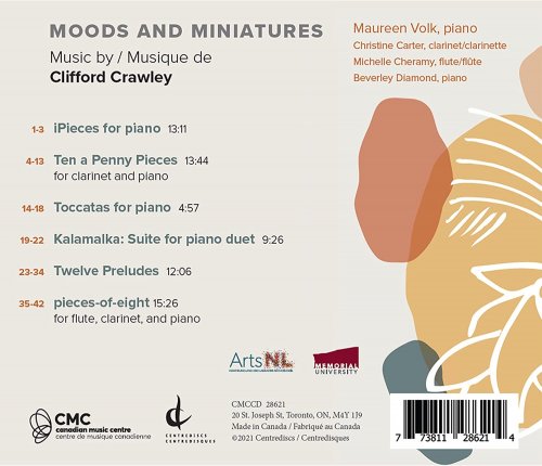 Maureen Volk - Clifford Crawley: Moods & Miniatures (2021) [Hi-Res]