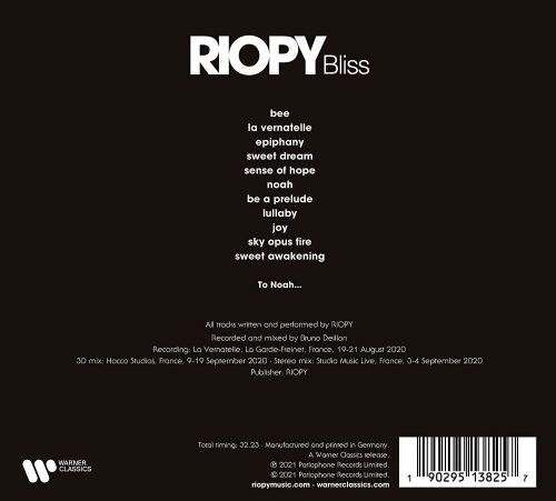 RIOPY - Bliss (2021) [Hi-Res]