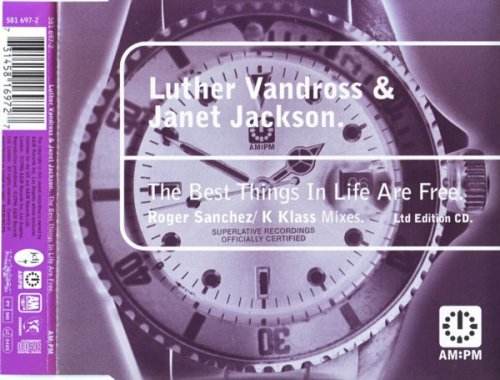 Luther Vandross & Janet Jackson ‎- The Best Things In Life Are Free (1996)