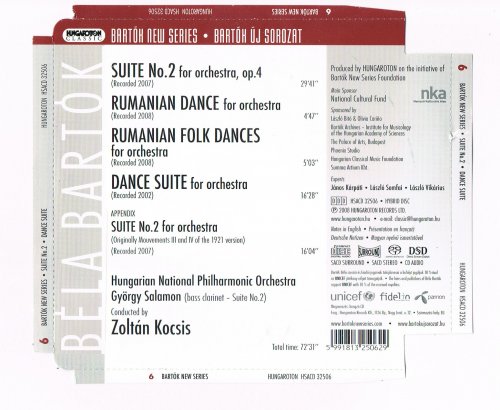 Zoltán Kocsis, Hungarian National Philharmonic Orchestra - Bartók: Suite No. 2, Rumanian Dance (2008) [SACD]