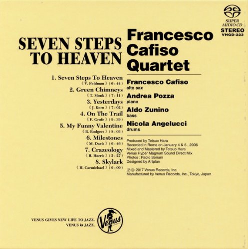 Francesco Cafiso Quartet - Seven Steps To Heaven (2017) [SACD]