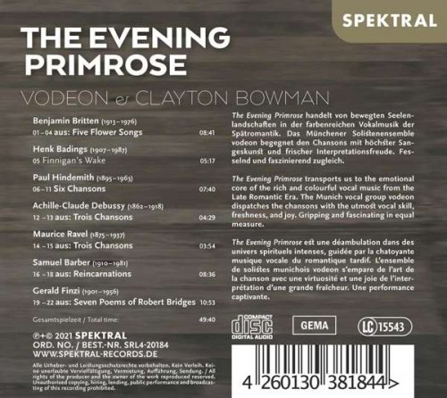 Vodeon - The Evening Primrose (2021) [Hi-Res]