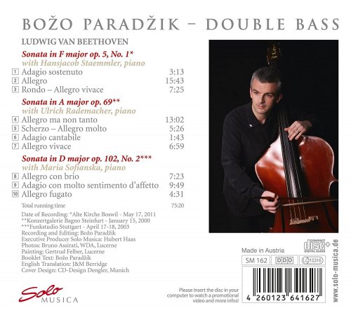 Bozo Paradzik - Double Bass Goes Beethoven (2011)