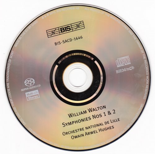 Orchestre national de Lille, Owain Arwel Hughes -  Walton: The Symphonies (2010) [SACD]