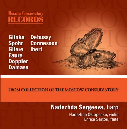 Nadezhda Sergeyeva, Nadezhda Ostapenko, Enrico Sartori - Music for Flute, Harp and Violin (2015)