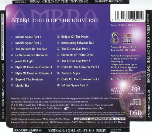 Ambra - Child Of The Universe (2003) [SACD]