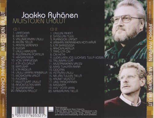 Jaakko Ryhänen - Muistojen laulut (2006)