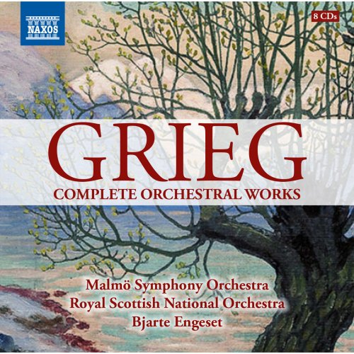 Bjarte Engeset, Royal Scottish National Orchestra, Malmö Symphony Orchestra - Grieg: Complete Orchestral Works (2014)