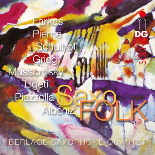 Berlage Saxophone Quartet - Saxofolk (2014)