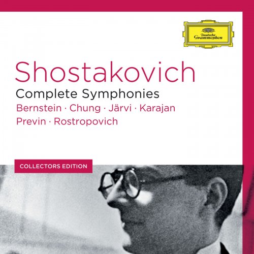 Chicago Symphony Orchestra, Leonard Bernstein, Göteborgs Symfoniker, Neeme Järvi, London Symphony Orchestra, André Previn - Shostakovich: Complete Symphonies (2014)