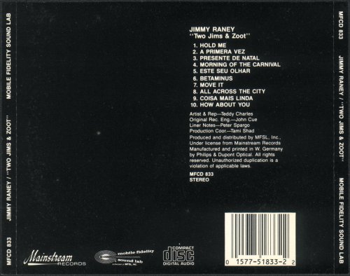 Jimmy Raney - Two Jims and Zoot (1964) [1990]