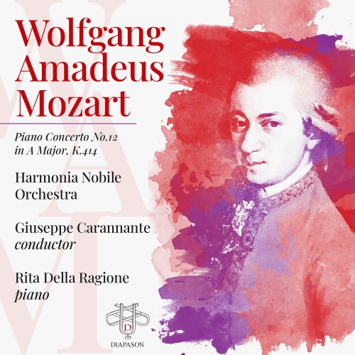 Harmonia Nobile Orchestra - W.A. Mozart: Piano Concerto No. 12 in A Major, K. 414 (2021) Hi-Res
