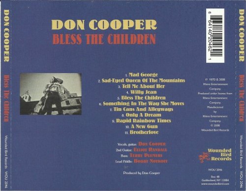 Don Cooper - Bless The Children (Reissue) (1970/2008)