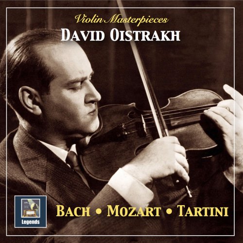 David Oistrakh - Violin Masterpieces: Oistrakh Plays Bach, Mozart & Tartini (2018) [Hi-Res]