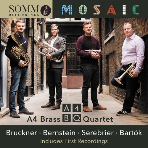 A4 Brass Quartet - Mosaic (2021) [Hi-Res]