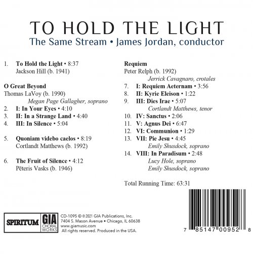 The Same Stream & James Jordan - To Hold the Light (2021) [Hi-Res]