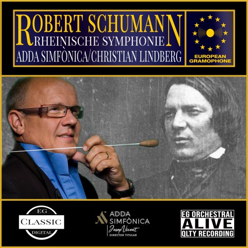 Christian Lindberg - Schumann: Symphony No. 3 in E flat major Op. 97 "Rheinische Symphonie" (2021) Hi-Res