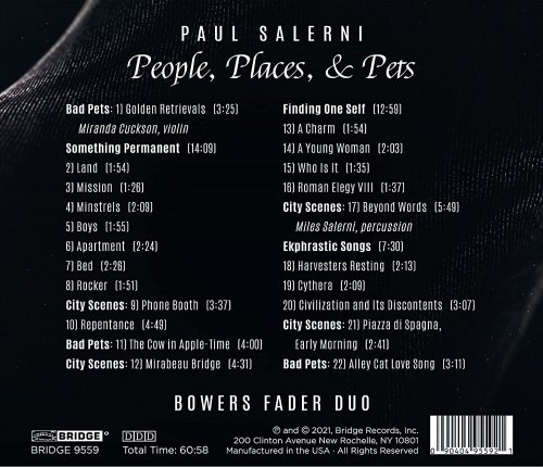 Bowers Fader Duo - People, Places, & Pets (2021)