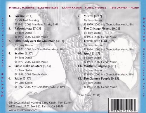 Manring, Kassin, Darter - Scatter: Live In San Francisco (2002)