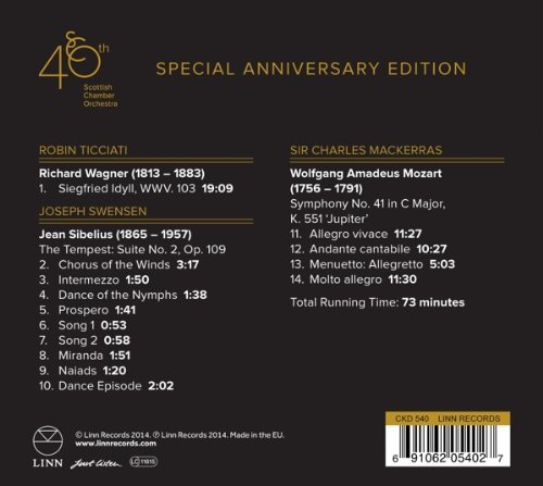 Joseph Swensen, Robin Ticciati, Scottish Chamber Orchestra, Sir Charles Mackerras - Scottish Chamber Orchestra: 40th Anniversary Edition (2014) [Hi-Res]