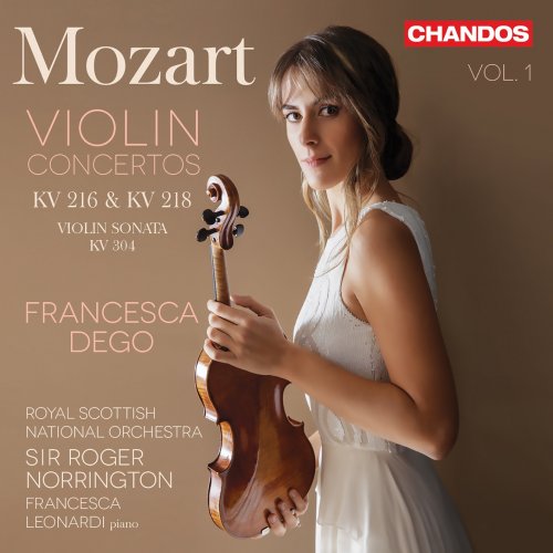 Francesca Dego, Sir Roger Norrington, Royal Scottish National Orchestra, Francesca Leonardi - Mozart: Violin Concertos Nos. 3 & 4 (2021) [Hi-Res]