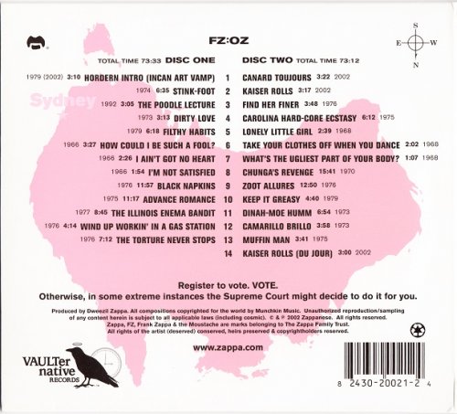 Frank Zappa - FZ-OZ (1976) [2002]