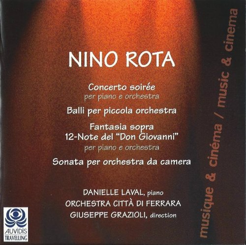 Danielle Laval, Giuseppe Grazioli - Nino Rota: Works for Piano and Orchestra (1997) CD-Rip