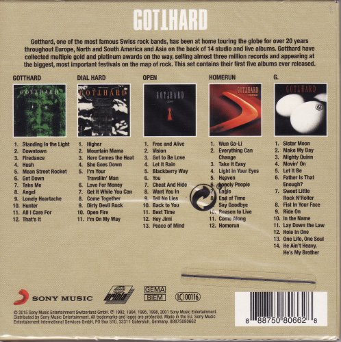 Gotthard - Original Album Classics (2015)