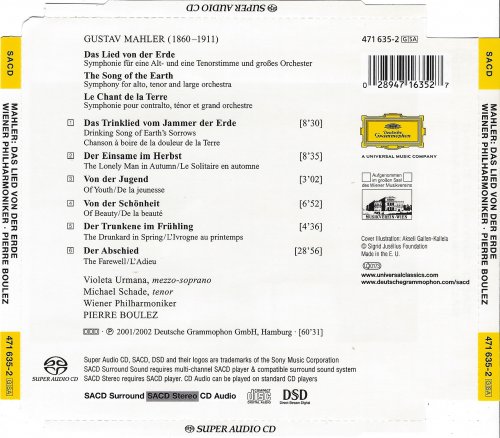 Pierre Boulez - Mahler: Das Lied von der Erde (2001)