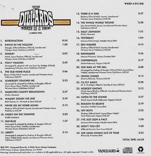 The Dillards - There Is A Time (1963-70) (1991)