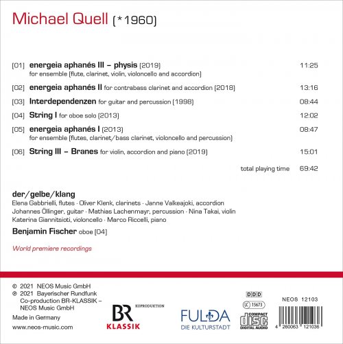 der-gelbe-klang - Michael Quell: Chamber Music, Vol. 3 (2021)