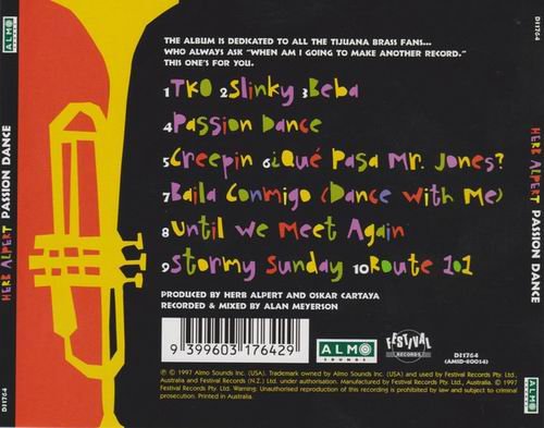 Herb Alpert - Passion Dance (1997)