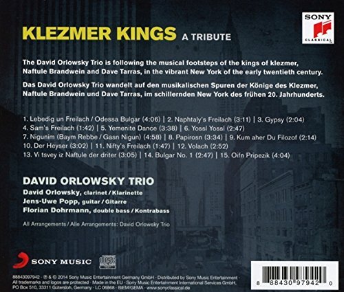 David Orlowsky Trio - Klezmer Kings (2014) [Hi-Res]