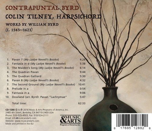 Colin Tilney - Contrapuntal Byrd (2016) [Hi-Res]