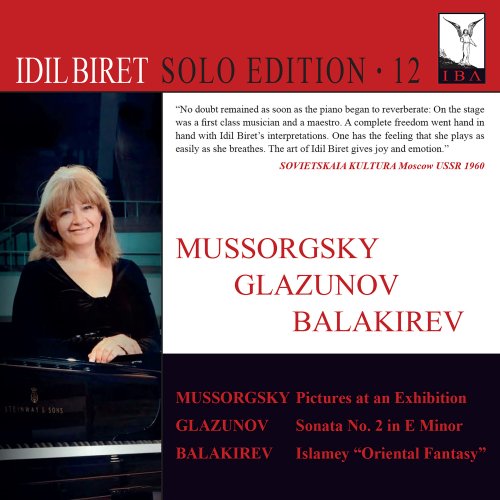 Idil Biret - Mussorgsky, Glazunov & Balakirev: Piano Works (Live at Lille Festival, 1993) (2021)