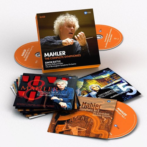 Berlin Philharmonic, City Of Birmingham Symphony Orchestra, Sir Simon Rattle - Mahler: Complete Symphonies (2017)