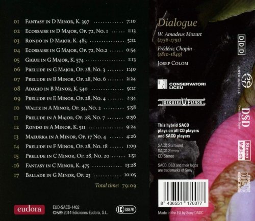 Josep Colom - Mozart & Chopin: Dialogue (2014) [Hi-Res]