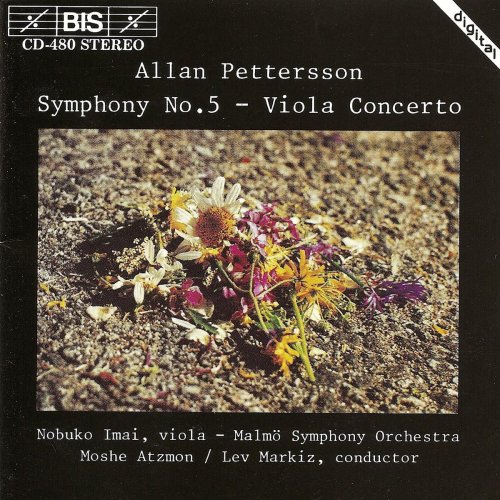 Nobuko Imai, Malmö Symphony Orchestra, Moshe Atzmon, Lev Markiz - Allan Pettersson: Symphony No. 5, Viola Concerto (1990)