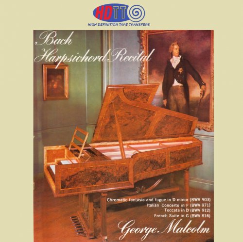 George Malcolm - J.S.Bach: Harpsichord Recital (1961) [2011 Hi-Res]