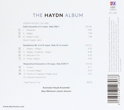 Australian Haydn Ensemble and Skye Mcintosh - The Haydn Album (2016) [Hi-Res]
