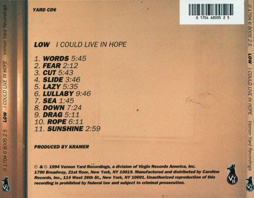 Low - I Could Live In Hope (1994)