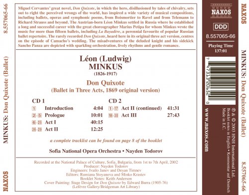 Sofia National Opera Orchestra, Nayden Todorov - Minkus: Don Quixote (2004)