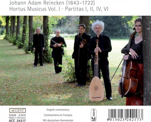 Stylus Phantasticus, Friedericke Heumann - Hortus Musicus Volume 1: Partitias I, II, IV & VI (2011)
